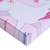 92 Piece Unicorn Stationery Set for Kids, Girls, with 60 Stationery Sheets, 30 Envelopes, Pocket Folder, Sticker Sheet (7.25 x 10.2 In)
