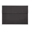 200-Pack 5x7-Inch Black Envelopes with Square Flap and Peel and Press Closure for For Birthday, Wedding, and Anniversary Party Invitations, Greeting Cards, Thank You Notes