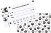 Paw Print Appointment Reminder Cards, Vet Office Supplies (3.5 x 2 In, 200 Pack)