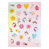 92 Piece Unicorn Stationery Set for Kids, Girls, with 60 Stationery Sheets, 30 Envelopes, Pocket Folder, Sticker Sheet (7.25 x 10.2 In)