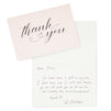 36 Pack 4x6 Simple Thank You Cards with Envelopes, Pink Heart Stickers for Wedding, Bridal Shower, Baby Shower