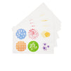 48 Pack Floral Stationery Cards with Envelopes and Stickers, 6 Patterns (4 x 6 In)