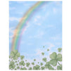 St. Patrick’s Stationery Paper, Rainbows Shamrocks (8.5 x 11 In, 96 Sheets)