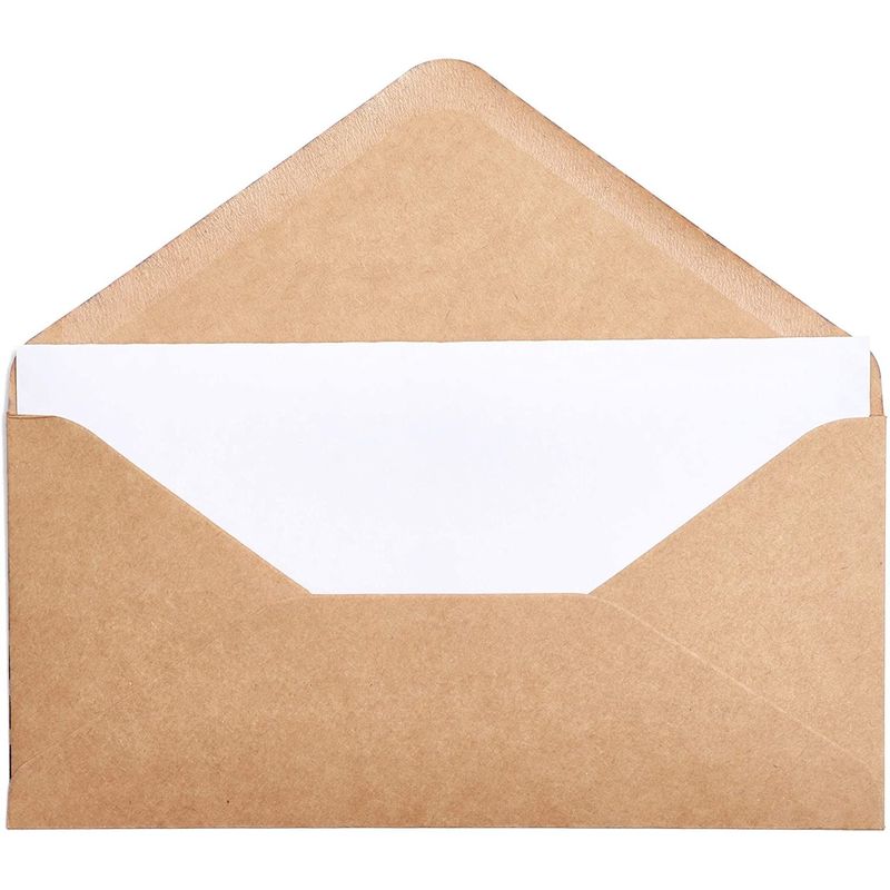 48 Packs Blank Brown Cards with Envelopes, 4x6 Printable Postcards