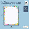 Confetti Stationery Paper for Writing Letters, Printing (8.5 x 11 In, 96 Sheets)
