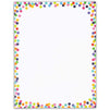 Confetti Stationery Paper for Writing Letters, Printing (8.5 x 11 In, 96 Sheets)