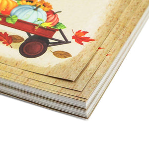 Thanksgiving Stationery Paper for Party Invitations (8.5 x 11 In, 100 Sheets)