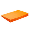 50 Pack #10 Orange Business Envelopes with Square Flap for Mailing, Shipping Supplies (4 1/8 x 9 1/2 In)