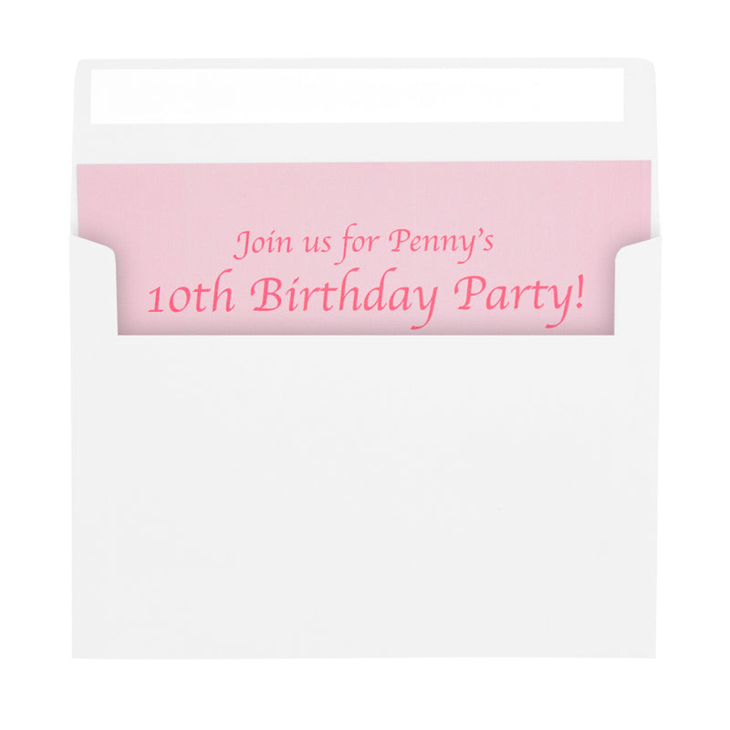200-Pack 5x7-Inch White Envelopes with Square Flap and Peel and Press Closure for For Birthday, Wedding, and Anniversary Party Invitations, Greeting Cards, Thank You Notes